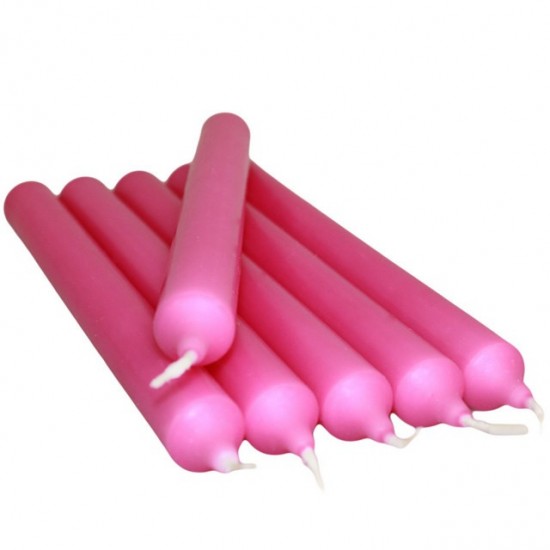 Lumânare Cină -  Fucsia