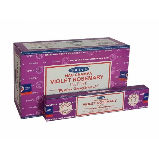 Satya Violet Rosemary  Incense Sticks image