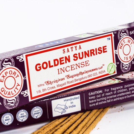 Bețișoare Parfumate Satya - Golden Sunrise