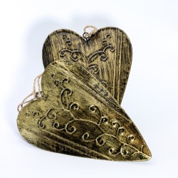 Ornament metalic - Inimă