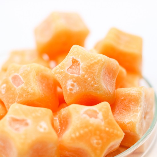 Steluță Parfumată Ceară Palmier - Frosted Apricot Ginger