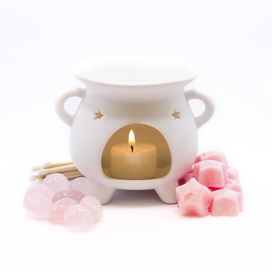 Steluță Parfumată Ceară Palmier - Rose Blush