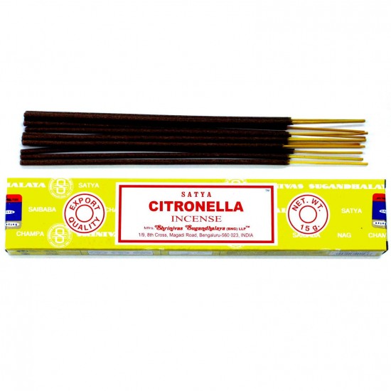 Satya Citronella Incense Sticks image