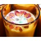 Gingerbread Candle Amber Glass  L image 