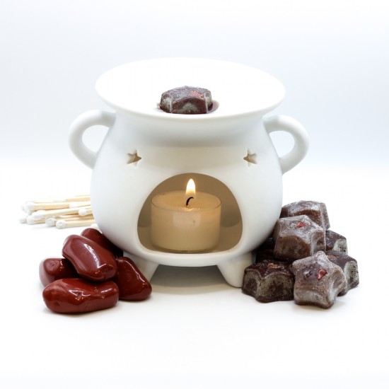 Steluță Parfumată Ceară Palmier - Dark Chocolate