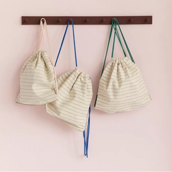 Rucsac Șnur Sticky Lemon. Cotton Ink Blue Rucsac Șnur Sticky Lemon. Cotton Ink Blue