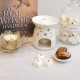 Scented Soy Wax Star - Tuscan Leather image